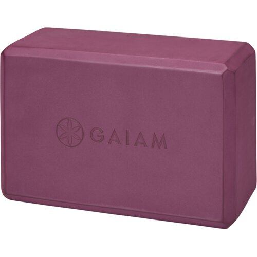 GAIAM Yoga Block, Midnight Plum - 1 Kom. Slike