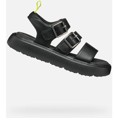 Geox Black Girls Sandals Kodette - Girls Cene