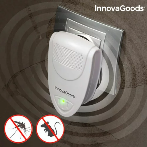 InnovaGoods Ultrazvučni Repelent za Insekte i Glodavce Mini