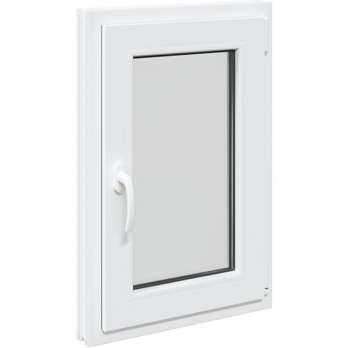  Prozor za podrum RISOR 50 x 75 cm PVC i staklo Bijela Slike