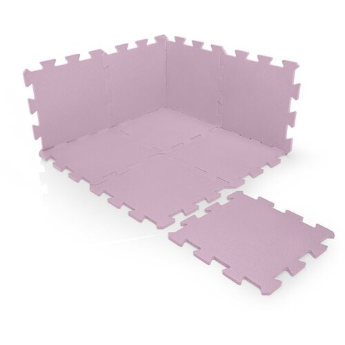 Zopa puzzle podloga od pjene 30 &amp;times; 30 cm (9 kom) Sugar Pink Slike