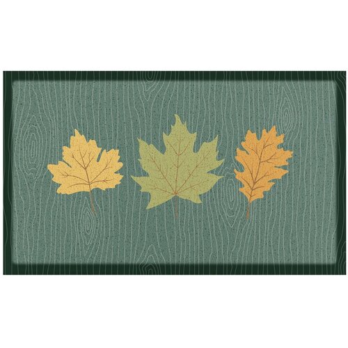 Artsy Doormats Predpražnik 40x70 cm Autumn Leaves on Green &ndash; Cene