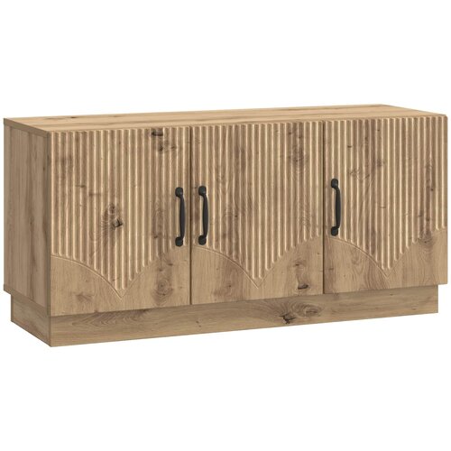 TV ormar Hrast artisan 99 x 34,5 x 47 cm Konstruirano drvo Cene