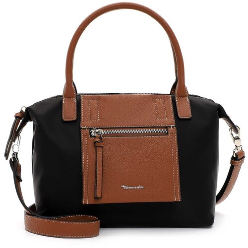 Tamaris Ročna torbica 'Fabrizia' karamel / črna Cene