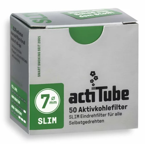 actiTube slim filtri (50 kosov), 7 mm