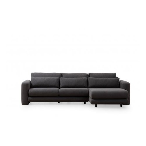 Atelier Del Sofa Lily Corner Right Ugaona garnitura, Siva Slike