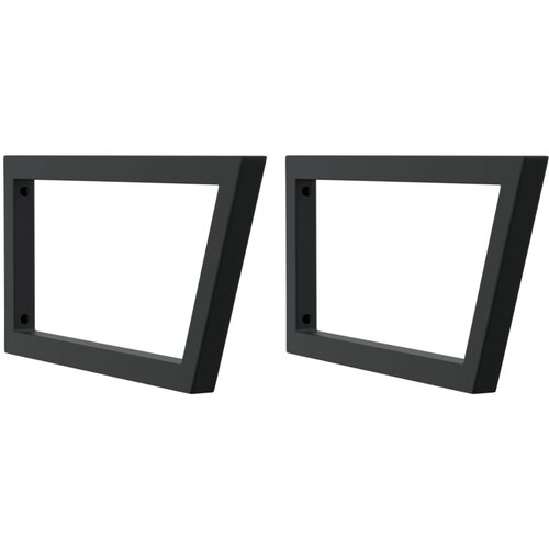  Zidna polica za umivaonik od čelika i masivnog bagremovog drva Smeđa 60 x 60 x 4 cm Slike