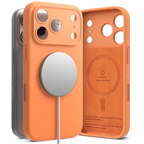 Ringke SILIKONSKI MAGNETNI OVITEK MAGSAFE ZA IPHONE 17 PRO MAX ZA&amp;Scaron;ČITA, (5000344715) Slike