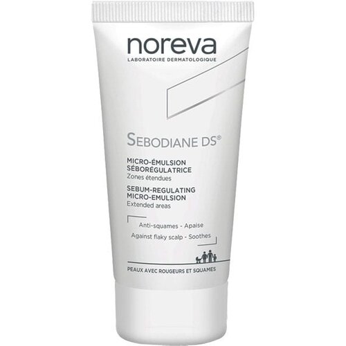 Noreva Sebodiane DS Sebum-Regulating Micro-Emulsion Pomirjajoča emulzija za seboroični dermatitis 30 ml Cene