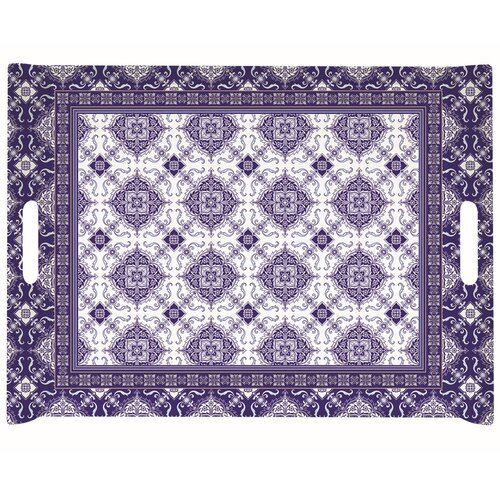 Easy Life Pladenj z ročaji Azulejo 52x37cm / melamin, (20456292) Slike