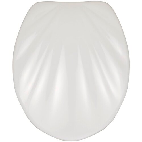 Wenko bijelo wc sjedalo s lakim zatvaranjem wenkoo sea shell premium, 45,5 x 38 cm Slike