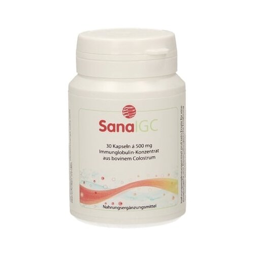 SanaCare SanaIGC imunoglobulini iz kolostruma - 30 kaps. Slike