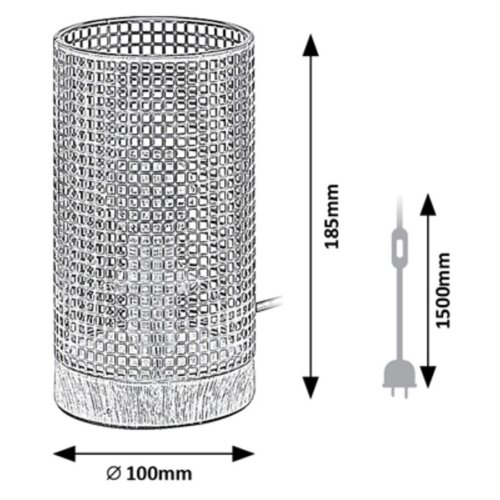 Rabalux stona lampa boogie 3180 Slike
