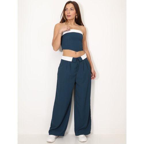 La Modeuse Trenirka komplet 70706_P165359 Modra Cene