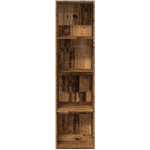 VidaXL Knjižna omara starinski les 40x30x152 cm inženirski les Slike