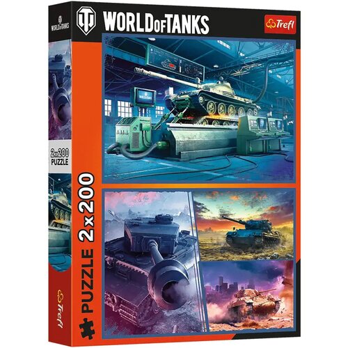 Trefl World of Tanks 2x200-delna sestavljanka - Cene