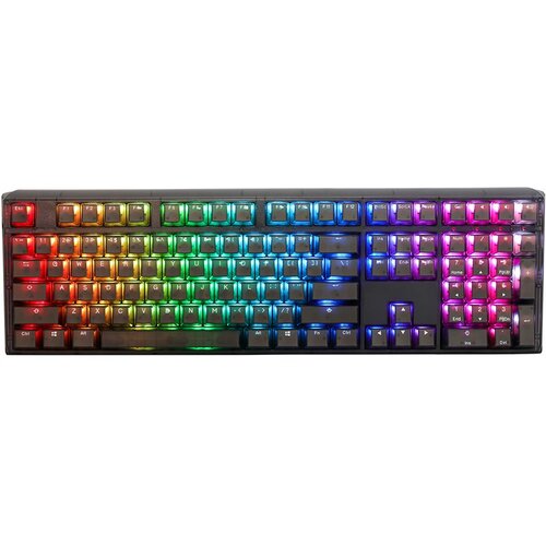 Ducky one 3 aura keyboard gaming usb qwerty us international black Cene