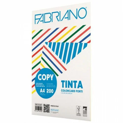 Papir barvni mix a4 200g intenziv fabriano 1/100 FABRIANO