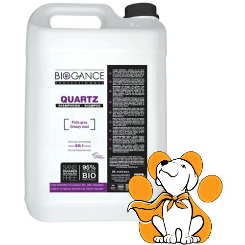 Biogance pro Quartz Šampon Za Pse, 5L, Za Oporavak Dlake i Nežno Čišćenje Cene