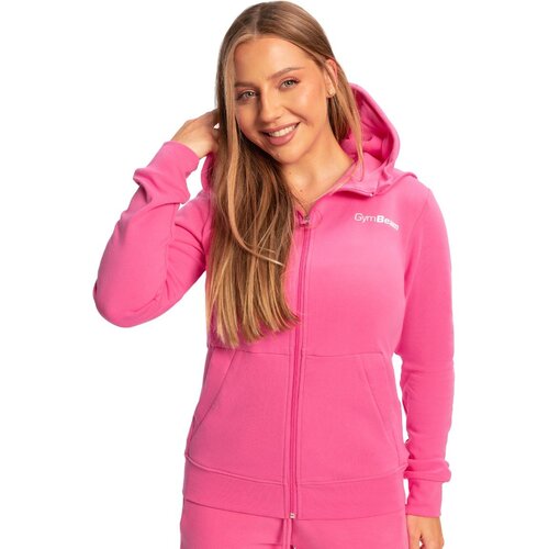 GymBeam Women&amp;lsquo;s limitless zip up hoodie dragonfruit Slike