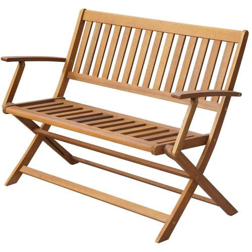 VidaXL Vrtna klop 120 cm trden akacijev les, (20660682) Slike