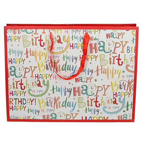  Darilna vrečka Creative Deluxe, jumbo, happy birthday Cene