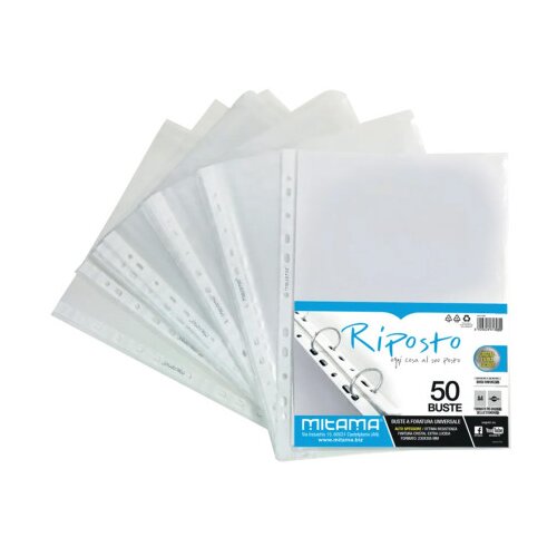 MITAMA Fascikle prozirne sa rupama 23,5x30cm 50/1 61898 Cijene