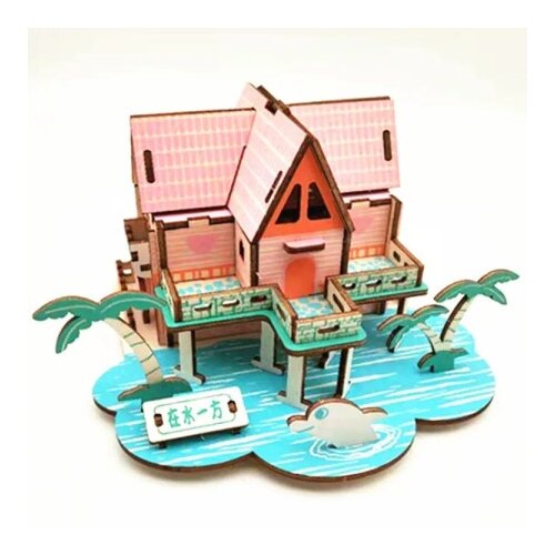  Čarolijashop 3d drvena puzzle - LETNJA VILA ( 1243) Cene