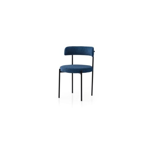 Hanah home Set stolica Gini, 48,5x75,5x50,5 cm, 2 komada, Crno-plave Cene