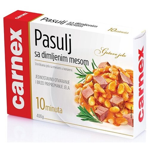 Carnex Pasulj sa dimljenim mesom, 400g Slike