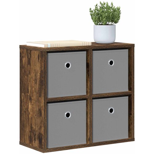  Kreveta s ladicama Dimljeni hrast 49,5 x 22 x 47 cm Slike