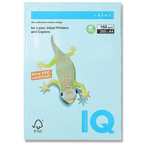  Papir barvni a4 160g 1/250 pastel. moder mb30 PAPIR Slike