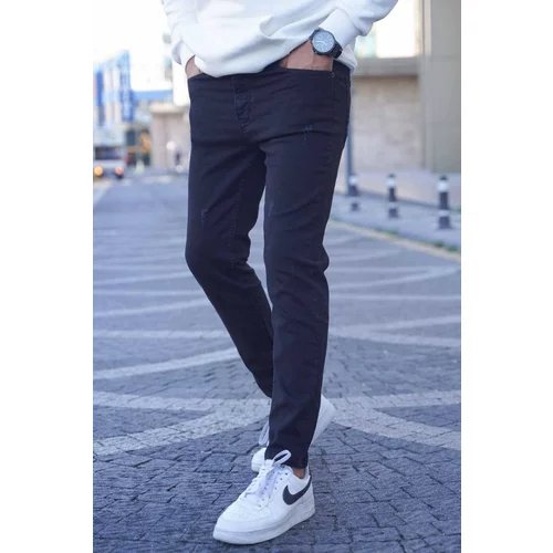 Madmext Black Skinny Fit Jeans T6315