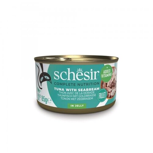 Schesir Complete&Balanced konzerva za mačke - Tuna i orada u želeu 85g Cene