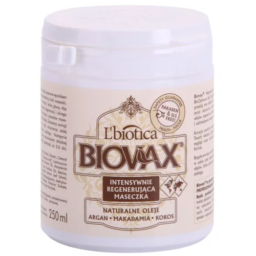 L´Biotica Biovax Natural Oil revitalizacijska maska za savršeni izgled kose 250 ml