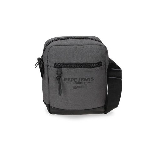 PepeJeans Waltford mu&amp;scaron;ka torba na rame - Tamno siva ( 72.754.41 ) Slike