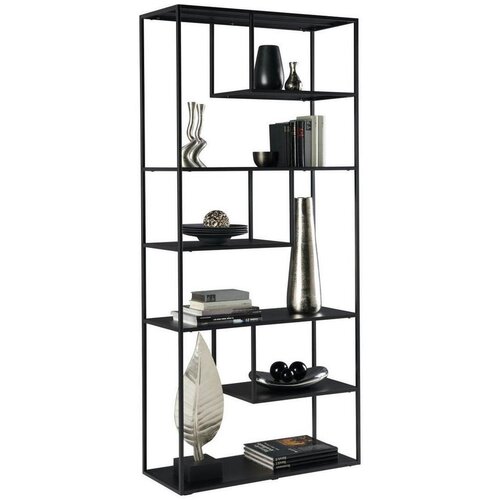 CARRYHOME regal 85/188/35 cm črna Cene
