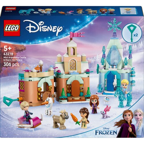Lego disney - mini-zamak arendel i elsina ledena palata (43278) Slike