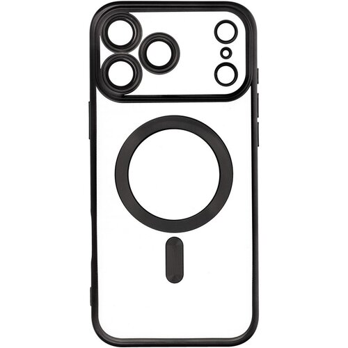  Futrola Electro Mag Cover za IPHONE 17 Pro Max (celi prsten) crna Cene