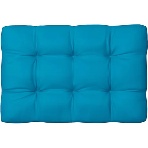  Blazina za kavč iz palet modra 120x80x10 cm