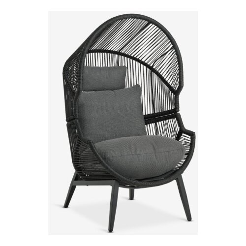 Lounge stolica crna Cene