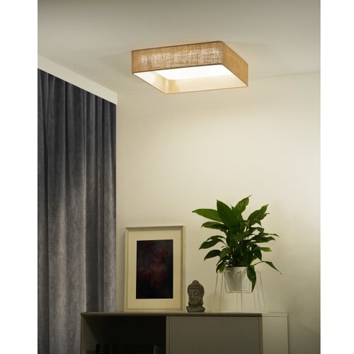  Brilagi-LED prigu&amp;scaron;iva svetiljka VELVET SQUARE LED/36W/230V Wi-Fi Tuya+DO braon Slike