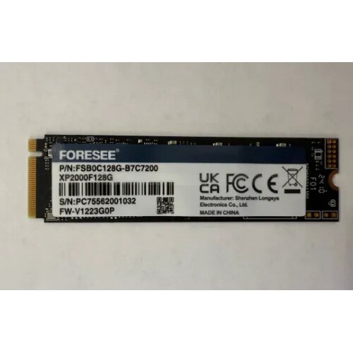  SSD Foresee 128GB M.2 2280 FSB0C128G-B7C7200 BULK Cene