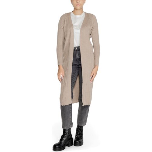 Only Telovniki & Jope ONLTESS LS LONG OPEN CARDIGAN KNT 15330264 Bež Cene