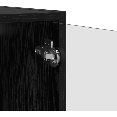  Ormar za Zid Zidne Crni hrast 68 x 37 x 35 cm Konstruirano drvo Slike