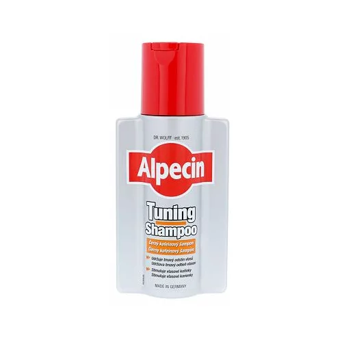 Alpecin tuning shampoo obarvani šampon proti izpadanju las 200 ml za moške