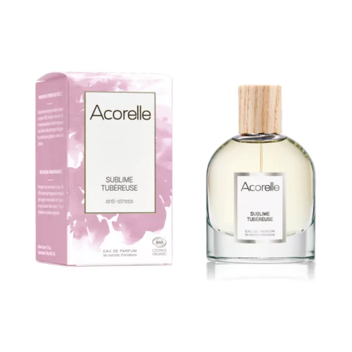 Acorelle organic eau de parfum sublime tubereuse - 50ml spray