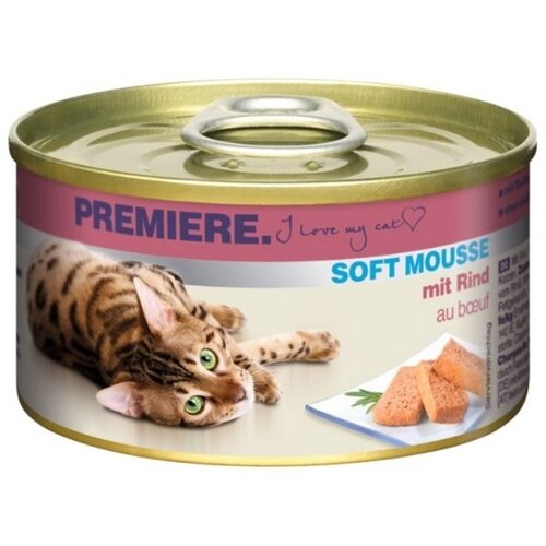 Premiere Cat Mousse govedina 85 g konzerva Cene