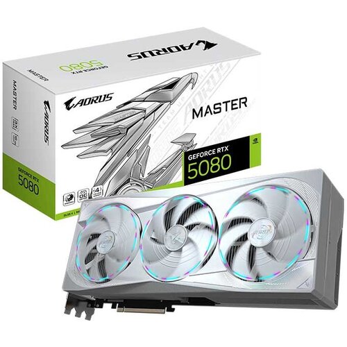 Gigabyte Grafička kartica GeForce RTX 5080 AORUS MASTER ICE 16GB White Cene