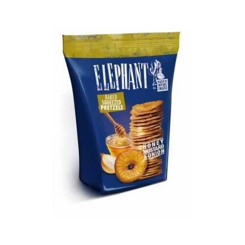 ELEPHANT trajno slano pecivo med,senf i luk 70 g Cene